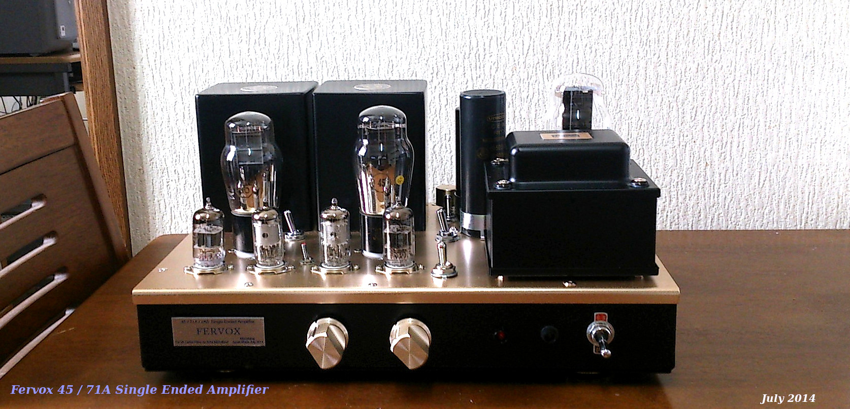 Hashimoto H20-7U 45 Single Ended Amplifier