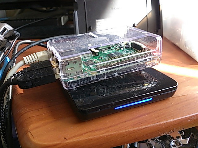 Raspbbery Pi B+ on 2015 Enero 