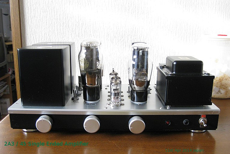 2014 /Lagarto/2A3/45 Single Ended Amplifier